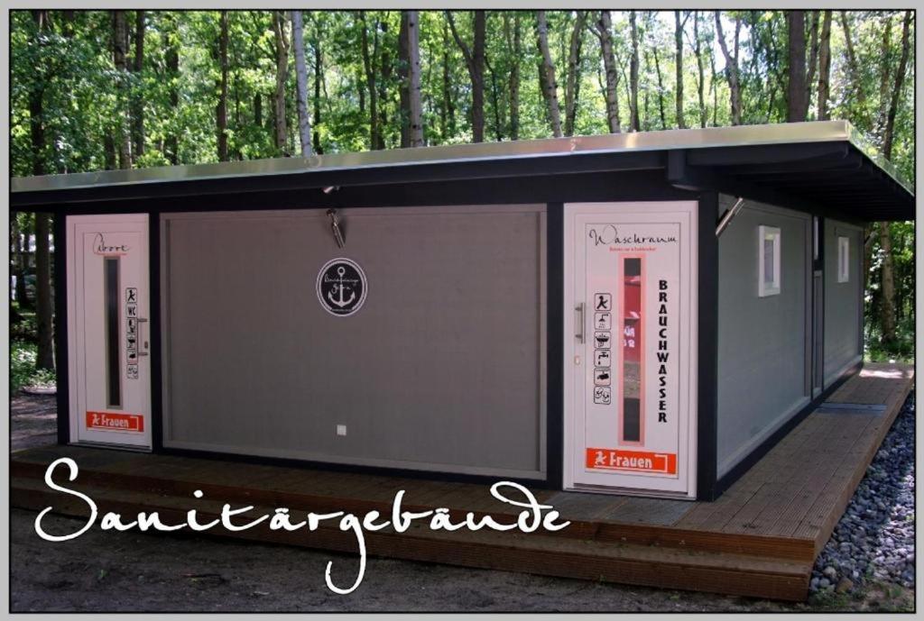 Baumzeltdorf Ostseebreeze Direkt Am Strand Dranske Exterior foto